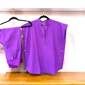 Figs Ultra Violet Scrub Set - All small size:Used once